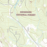 United States Geological Survey Kisinger Lakes, WY (2017, 24000-Scale) digital map