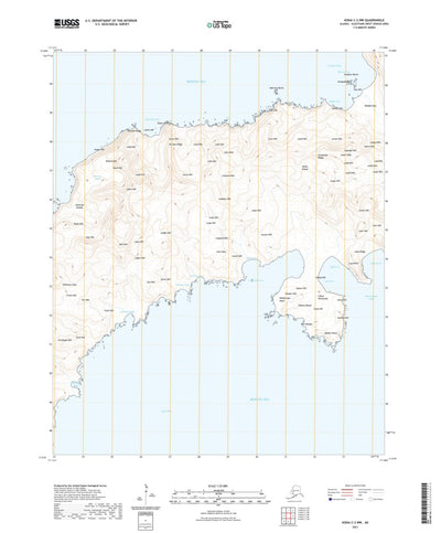 United States Geological Survey Kiska C-2 NW, AK (2021, 25000-Scale) digital map