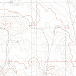 United States Geological Survey Kisler Butte, MT (1983, 24000-Scale) digital map
