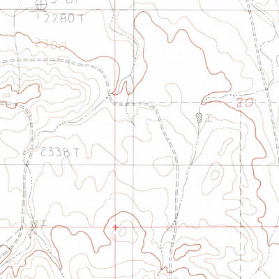 United States Geological Survey Kisler Butte, MT (1983, 24000-Scale) digital map
