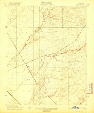 United States Geological Survey Kismet, CA (1920, 31680-Scale) digital map