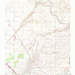 United States Geological Survey Kismet, CA (1961, 24000-Scale) digital map