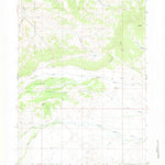 United States Geological Survey Kismet Peak, WY (1967, 24000-Scale) digital map