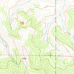 United States Geological Survey Kismet Peak, WY (1967, 24000-Scale) digital map