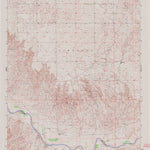 United States Geological Survey Kismet SE, KS-OK (1963, 24000-Scale) digital map