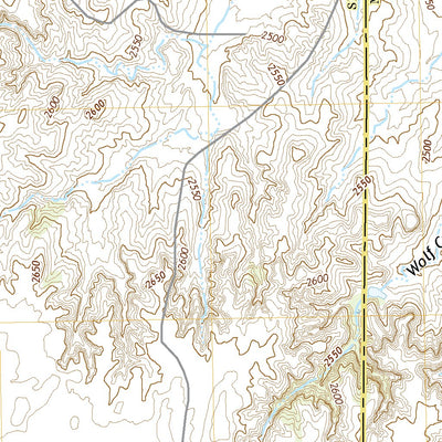 United States Geological Survey Kismet SW, KS (2022, 24000-Scale) digital map