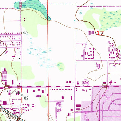 United States Geological Survey Kissimmee, FL (1953, 24000-Scale) digital map