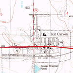 United States Geological Survey Kit Carson, CO (1982, 24000-Scale) digital map