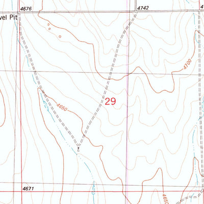 United States Geological Survey Kit Carson NW, CO (1982, 24000-Scale) digital map