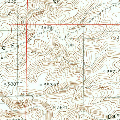 United States Geological Survey Kitchen Cove, NM (1985, 24000-Scale) digital map