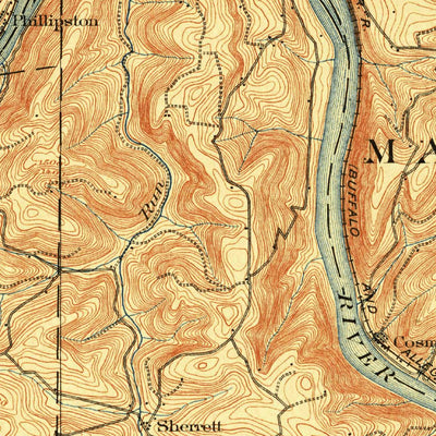 United States Geological Survey Kittanning, PA (1902, 62500-Scale) digital map