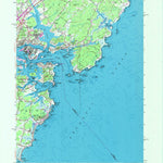 United States Geological Survey Kittery, ME-NH (1956, 24000-Scale) digital map