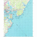 United States Geological Survey Kittery, ME-NH (1995, 24000-Scale) digital map
