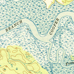 United States Geological Survey Kittredge, SC (1950, 24000-Scale) digital map