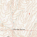 United States Geological Survey Kittridge Springs, NV (1962, 24000-Scale) digital map