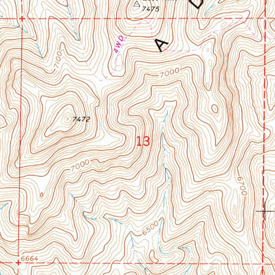 United States Geological Survey Kittridge Springs, NV (1962, 24000-Scale) digital map