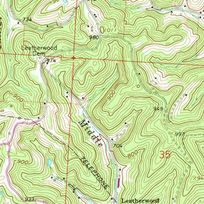 United States Geological Survey Kitts Hill, OH (1972, 24000-Scale) digital map