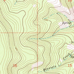 United States Geological Survey Kitty Creek, MT-ID (1978, 24000-Scale) digital map
