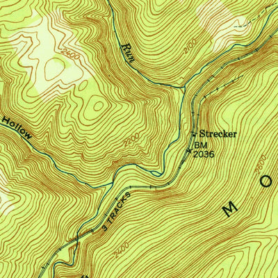 United States Geological Survey Kitzmiller, MD-WV (1950, 24000-Scale) digital map