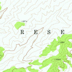 United States Geological Survey Klagetoh North, AZ (1973, 24000-Scale) digital map