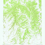 United States Geological Survey Klagetoh South, AZ (1972, 24000-Scale) digital map