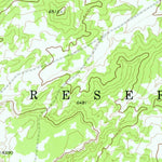 United States Geological Survey Klagetoh South, AZ (1972, 24000-Scale) digital map