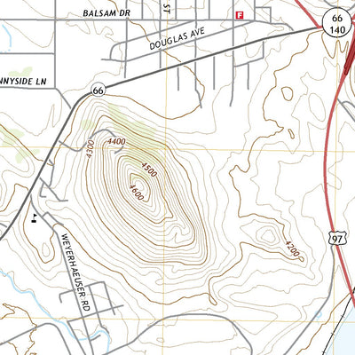 United States Geological Survey Klamath Falls, OR (2020, 24000-Scale) digital map