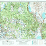 United States Geological Survey Klamath Falls, OR-CA (1955, 250000-Scale) digital map