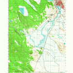 United States Geological Survey Klamath Falls, OR-CA (1957, 62500-Scale) digital map