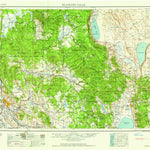 United States Geological Survey Klamath Falls, OR-CA (1958, 250000-Scale) digital map