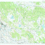 United States Geological Survey Klamath Falls, OR-CA (1991, 100000-Scale) digital map