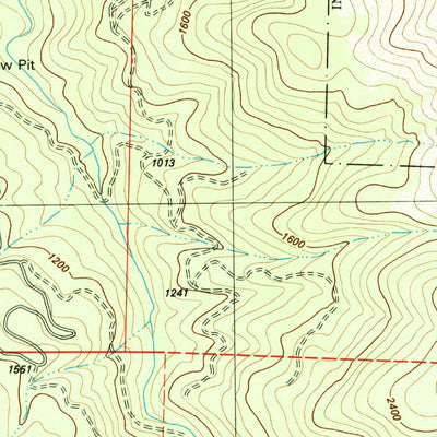 United States Geological Survey Klamath Glen, CA (1982, 24000-Scale) digital map