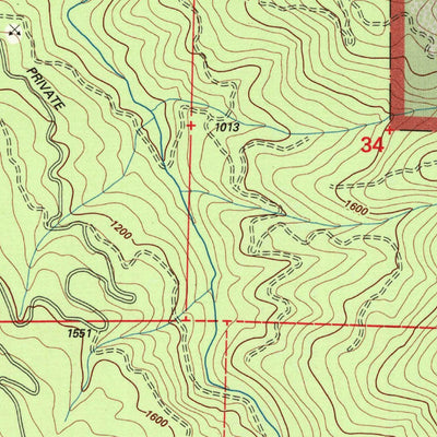 United States Geological Survey Klamath Glen, CA (1997, 24000-Scale) digital map