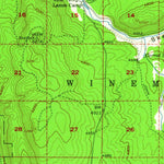 United States Geological Survey Klamath Marsh, OR (1957, 62500-Scale) digital map