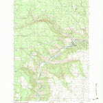 United States Geological Survey Klickitat, WA (1983, 24000-Scale) digital map