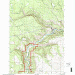United States Geological Survey Klickitat, WA (2000, 24000-Scale) digital map