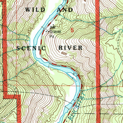 United States Geological Survey Klickitat, WA (2000, 24000-Scale) digital map