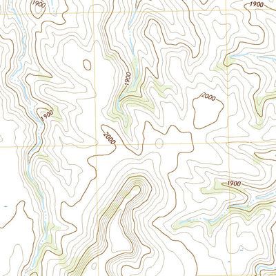 United States Geological Survey Kline Buttes, SD (2017, 24000-Scale) digital map