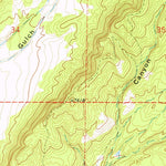 United States Geological Survey Kline, CO (1968, 24000-Scale) digital map