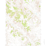 United States Geological Survey Kline Draw, WY (1971, 24000-Scale) digital map