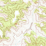 United States Geological Survey Kline Draw, WY (1971, 24000-Scale) digital map