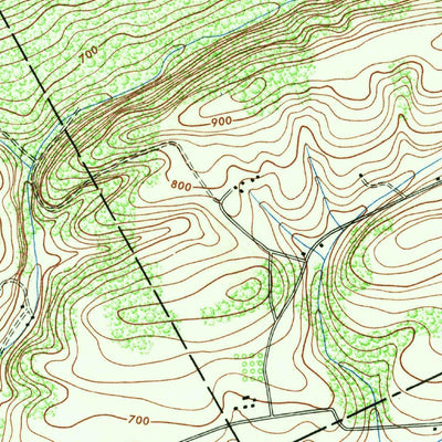 United States Geological Survey Klingerstown, PA (1947, 24000-Scale) digital map