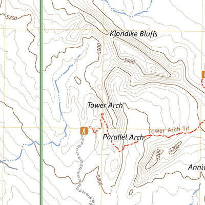 United States Geological Survey Klondike Bluffs, UT (2023, 24000-Scale) digital map
