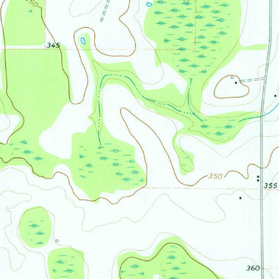 United States Geological Survey Klondike, GA (1973, 24000-Scale) digital map