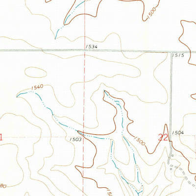 United States Geological Survey Klondike, OR (1971, 24000-Scale) digital map