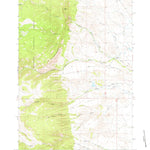 United States Geological Survey Klondike Ranch, WY (1967, 24000-Scale) digital map