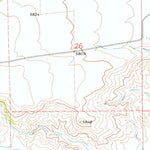 United States Geological Survey Klondike Ranch, WY (1967, 24000-Scale) digital map