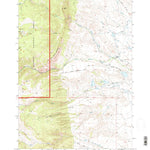 United States Geological Survey Klondike Ranch, WY (1993, 24000-Scale) digital map