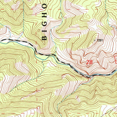 United States Geological Survey Klondike Ranch, WY (1993, 24000-Scale) digital map
