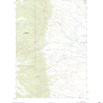 United States Geological Survey Klondike Ranch, WY (2021, 24000-Scale) digital map